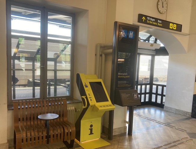 Linköping Centralstation | Stationsledsagning